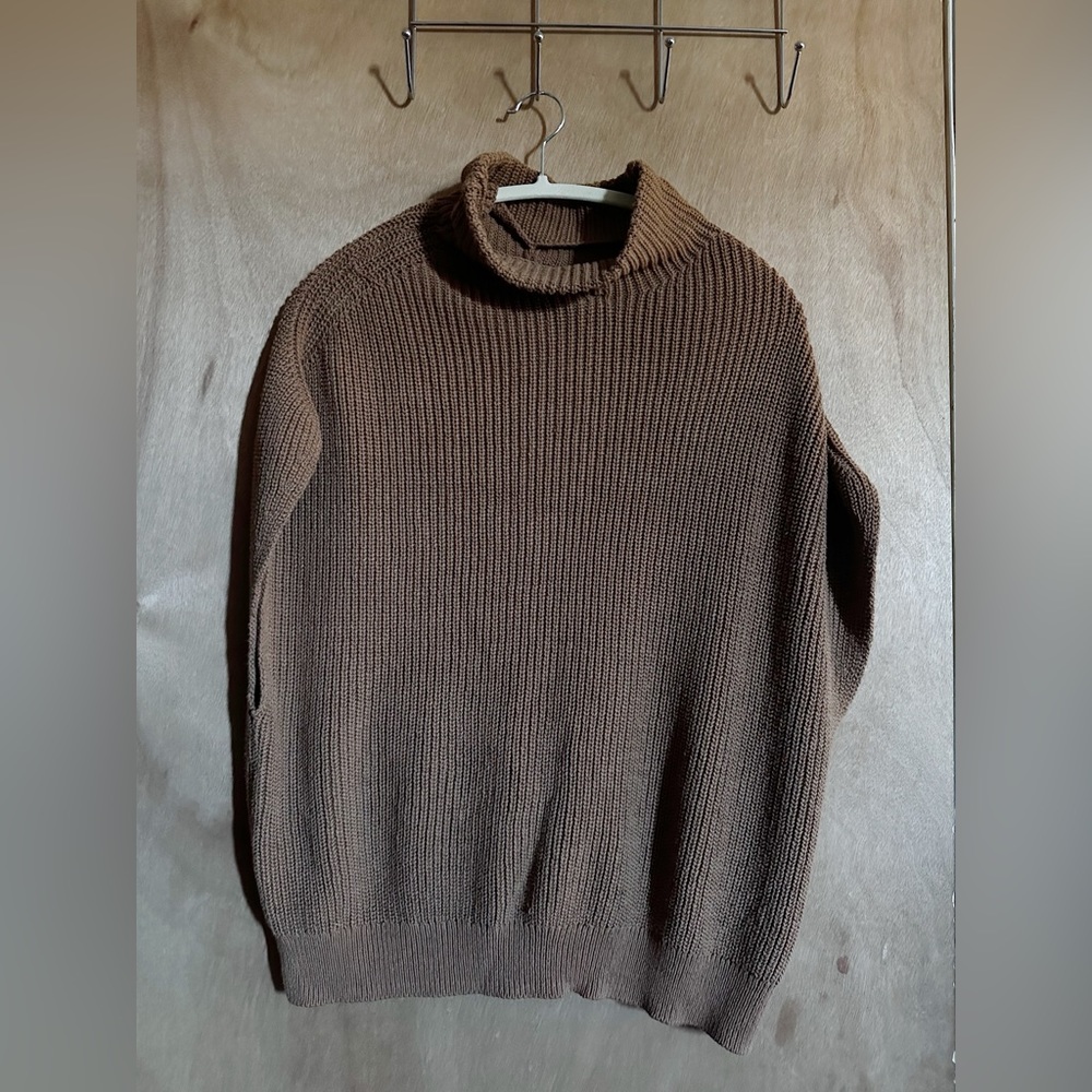 Brown Sleeveless Sweater